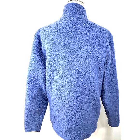 Patagonia Women's Purple Retro Pile Fleece Jacket Size Large - Picture 4 of 8